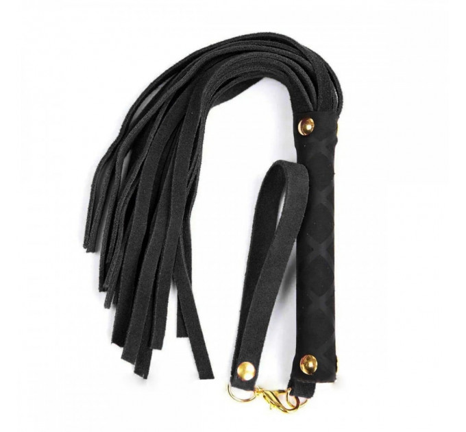Флоггер DS Fetish Leather flogger S black
