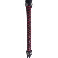 Флогер шкіряний ZADO Tools Leather Flogger, чорно-червоний