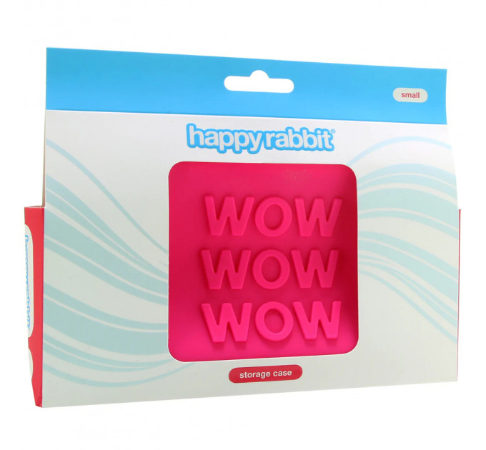 Кейс сумочка для хранения игрушек Happy Rabbit WOW Small Silicone Zip Storage