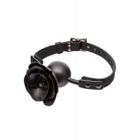 Кляп со съемной розой CalExotiс Removable Rose Gag, черный