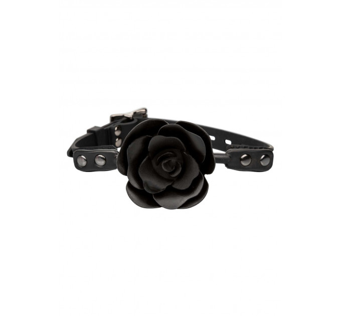 Кляп со съемной розой CalExotiс Removable Rose Gag, черный