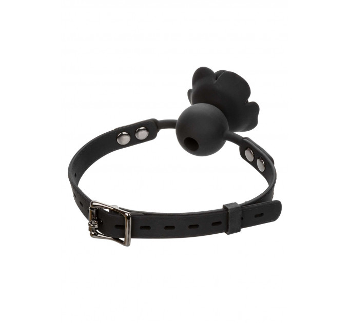 Кляп со съемной розой CalExotiс Removable Rose Gag, черный