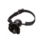 Кляп со съемной розой CalExotiс Removable Rose Gag, черный