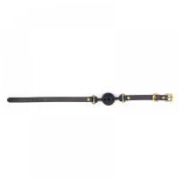 Кляп из силикона и итальянской кожи Breathable Small Ball Gag UPKO
