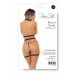 Портупея с кисточками RASSEL TASSLE 2PC HARNESS SET BLACK, OS