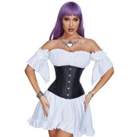 Корсет Star Night Corset з гачками та шнурівкою, чорний, M (без коробки)
