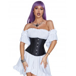 Корсет Star Night Corset с крючками и шнуровкой, черный, M (без коробки)