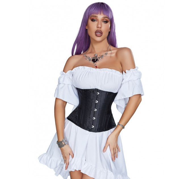 Корсет Star Night Corset с крючками и шнуровкой, черный, M (без коробки)