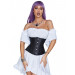 Корсет Star Night Corset с крючками и шнуровкой, черный, M (без коробки)