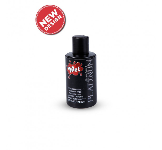 Лубрикант на силиконовой основе Wet Platinum Premium Lubricant, 148 мл