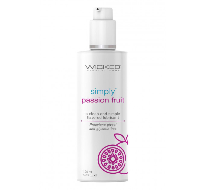 Лубрикант Wicked Sensual Care на водной основе Маракуйя 120 ML