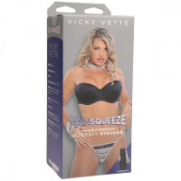 Мастурбатор в колбе Squeeze Vicky Vette Pussy