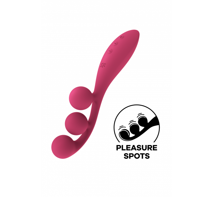 Мультивибратор SATISFYER TRI BALL 1 RED