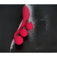 Мультивібратор Satisfyer Tri Ball 1 з трьома моторами, рожевий