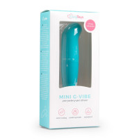 Міні-вібратор для точки G Easytoys, бірюзовий, 12 х 2.5 см