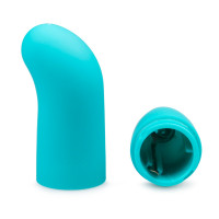 Міні-вібратор для точки G Easytoys, бірюзовий, 12 х 2.5 см