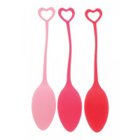 Набор вагинальных шариков Mae B Pelvic Floor Exercise Kegel Balls - Red