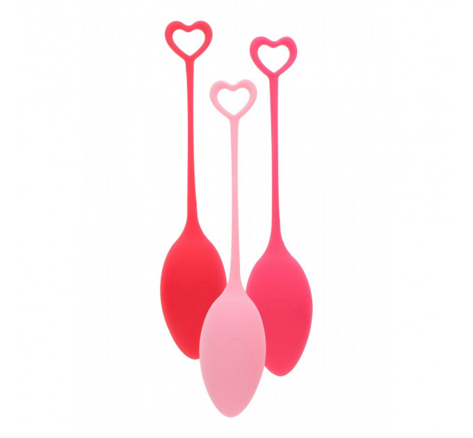 Набор вагинальных шариков Mae B Pelvic Floor Exercise Kegel Balls - Red