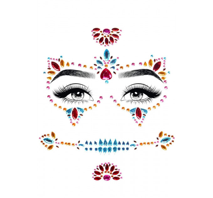 Наклейки для обличчя Leg Avenue DOTD face jewels sticker