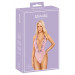 Нежное розовое боди с глубоким вырезом Kissable S/M