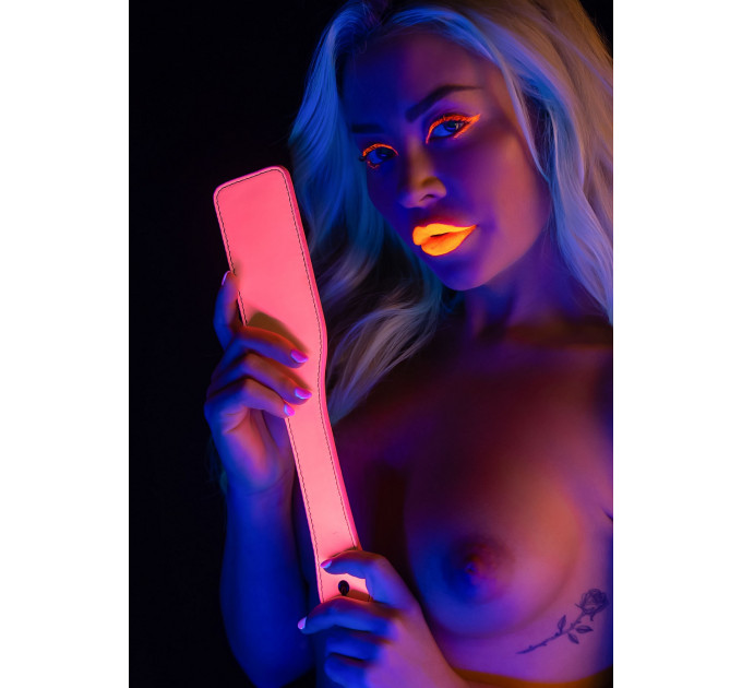 Паддл Taboom Glow In the Dark, светится в темноте, розовый, 32 см