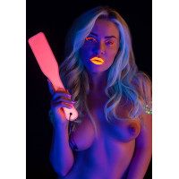 Паддл Taboom Glow In the Dark, світиться в темряві, рожевий, 32 см