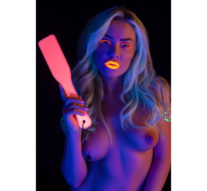 Паддл Taboom Glow In the Dark, светится в темноте, розовый, 32 см