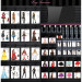 Рукавички зі стразами Skeleton Bone Elbow Length Gloves від Rhinestone Leg Avenue, чорні O\S