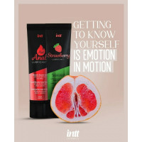 Їстівний лубрикант зі смаком полуниці INTT Strawberry Lubrificant