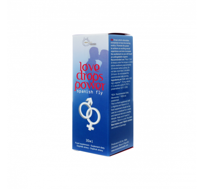 Вохбуждающие капли для двоих шпанская мушка Love Drops Power 30ml