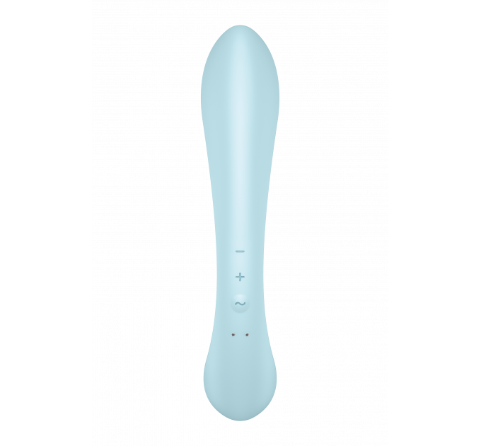 Вибоатор кролик SATISFYER TRIPLE OH LIGHT BLUE