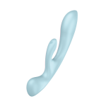 Вибоатор кролик SATISFYER TRIPLE OH LIGHT BLUE
