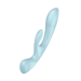 Вибоатор кролик SATISFYER TRIPLE OH LIGHT BLUE
