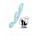 Вибоатор кролик SATISFYER TRIPLE OH LIGHT BLUE