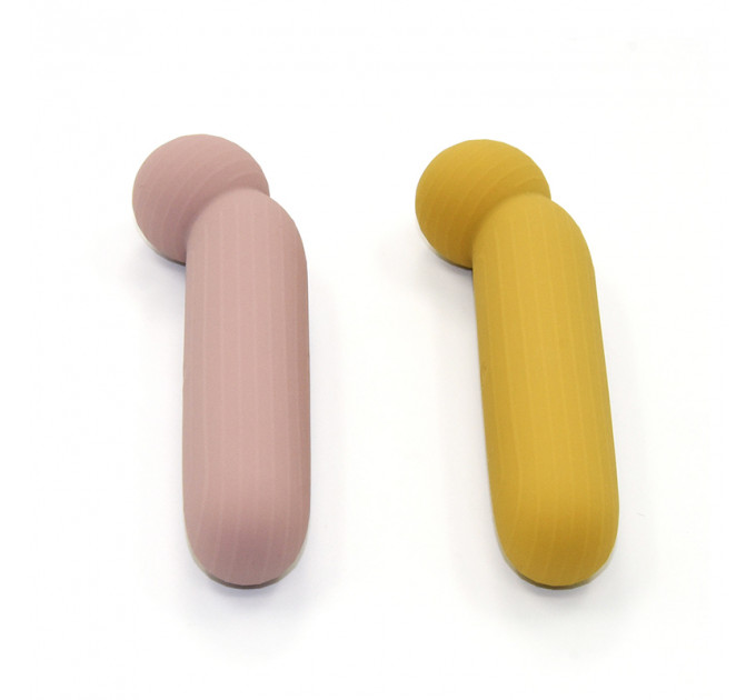 Вибратор для точки G Sweet Em Velvet Lure, бежевый
