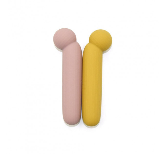 Вибратор для точки G Sweet Em Velvet Lure, бежевый