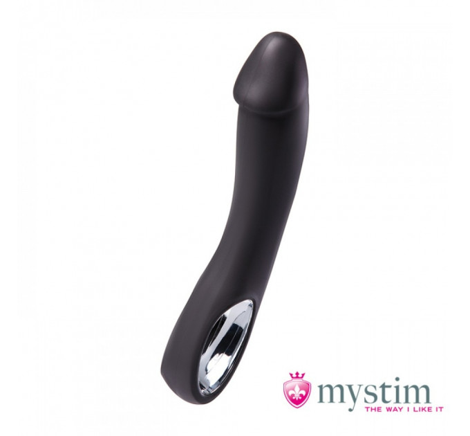 Вибратор-электростимулятор Mystim, черный, 27 х 4.5 см