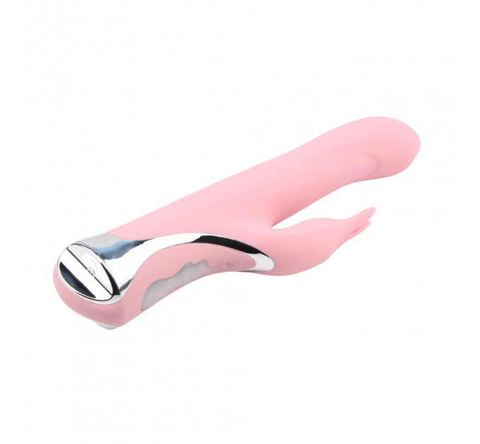 Вибратор кролик Chisa Aphrovibe Rotating Missile Bunny, розовый