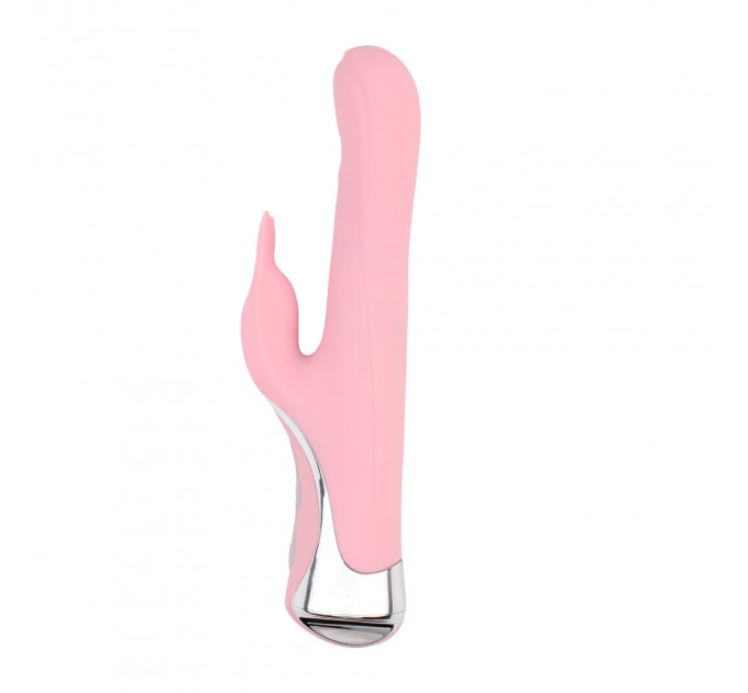 Вибратор кролик Chisa Aphrovibe Rotating Missile Bunny, розовый