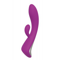Подвійний вібратор Dream Toys VIBES OF LOVE ROCKING BUNNY PURPLE