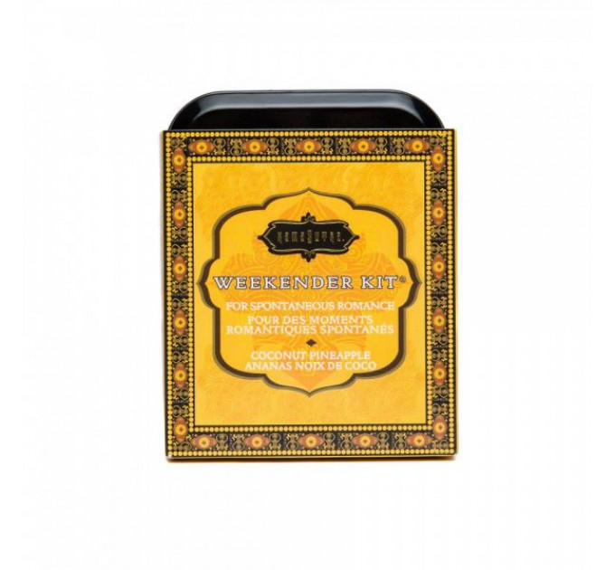 Мини набор интимной косметики Kama Sutra Weekender Kit, Кокос и Ананас