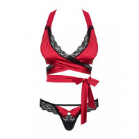 Комплект мереживний Obsessive Sensuelia S/M