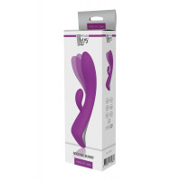 Подвійний вібратор Dream Toys VIBES OF LOVE ROCKING BUNNY PURPLE