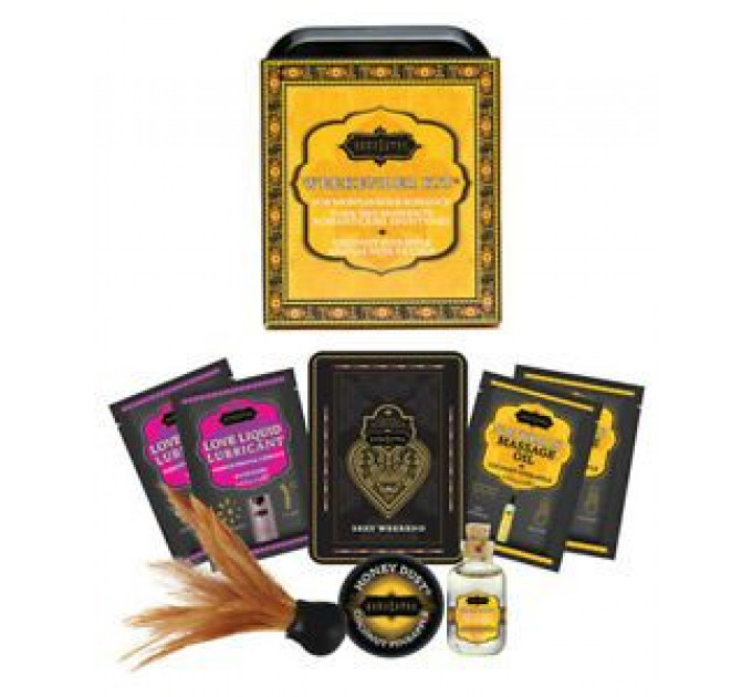 Мини набор интимной косметики Kama Sutra Weekender Kit, Кокос и Ананас