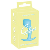 Анальная пробка Cuties Plugs, голубая