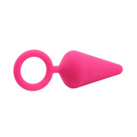 Анальная пробка Chisa Candy Plug розовый, M
