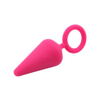 Анальная пробка Chisa Candy Plug розовый, M