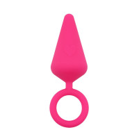 Анальная пробка Chisa Candy Plug розовый, M