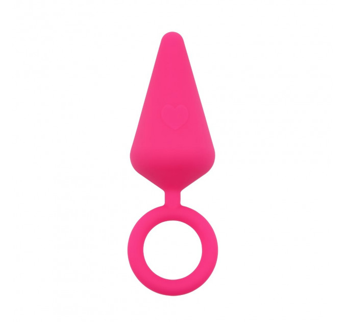 Анальная пробка Chisa Candy Plug розовый, M