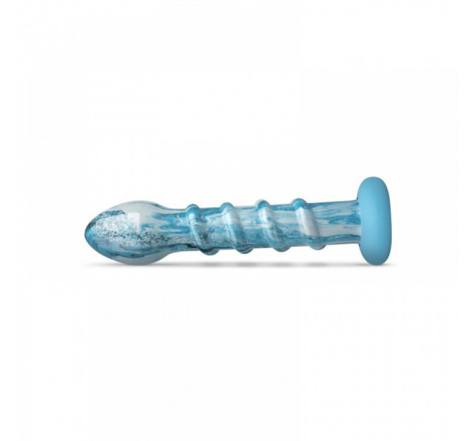 Анальная пробка Gildo - Ocean Wave Glass Dildo